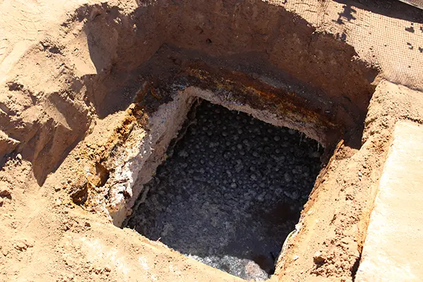 Image Before Septic Tank Cleaning Services