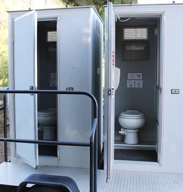Deluxe Solar Powered Restrooms