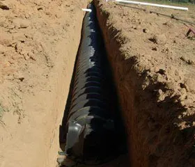 San Diego Infiltrator Septic Company Black Infiltrators Plastic Chambers Installation