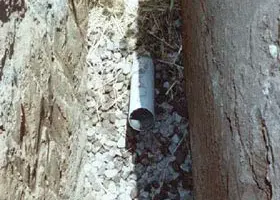 Rock & Pipe Trench based Drainage System